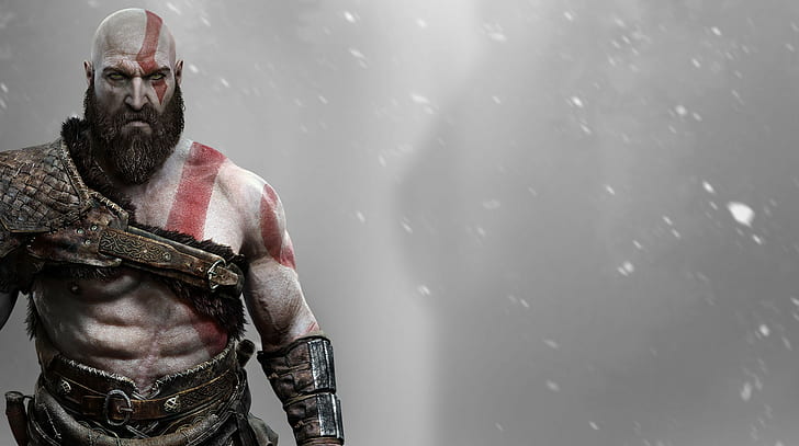 God of War, Omega, Kratos, god of war 4, valhalla, HD wallpaper