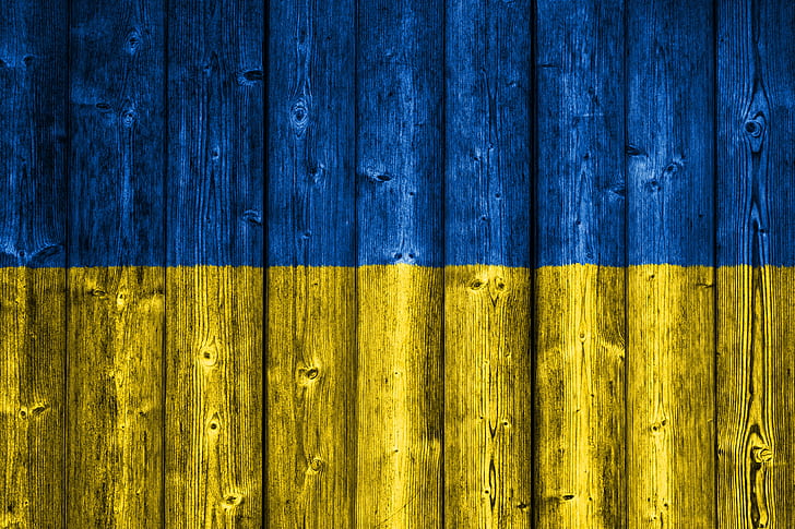 Wood, Ukraine, Flag, Ukrainian, Wooden, Flag Of Ukraine, Ukrainian Flag, HD wallpaper