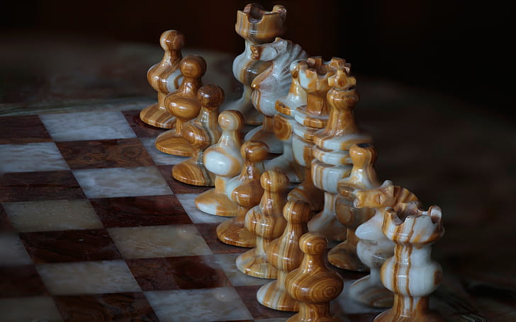 Chess Pieces, HD wallpaper