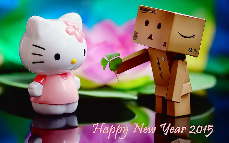 HD wallpaper: Soo Cute Happy New Year 2015, danbo | Wallpaper Flare