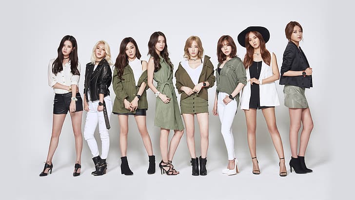 SNSD, SNSD Seohyun, SNSD Hyoyeon, SNSD Tiffany, SNSD Yoona, HD wallpaper
