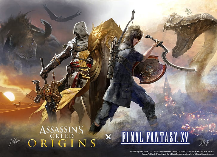 HD wallpaper: Video Game, Crossover, Assassin's Creed Origins, Bayek Of  Siwa | Wallpaper Flare