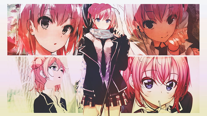 Anime, My Teen Romantic Comedy SNAFU, Yui Yuigahama, HD wallpaper
