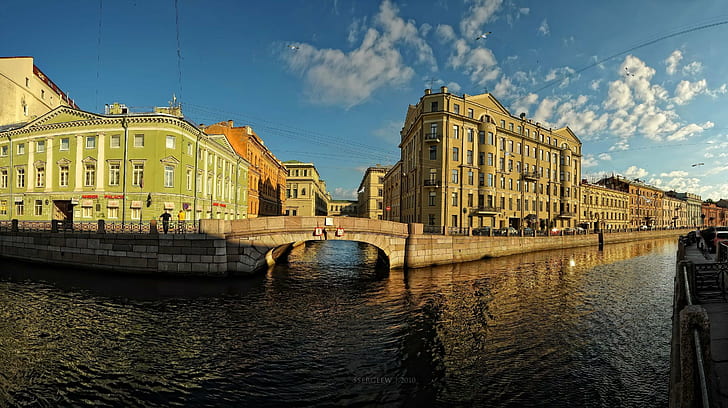 2706x1518 px city Cityscape russia St. Petersburg Video Games Age of Conan HD Art