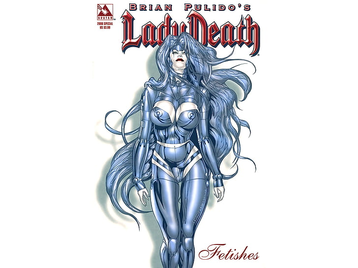 Lady Death HD, comics, HD wallpaper