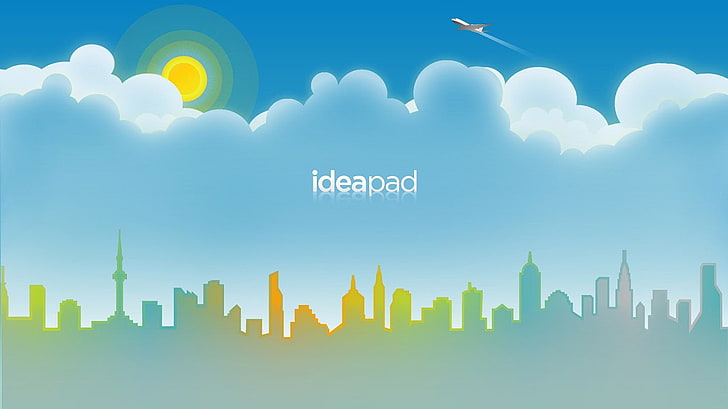 Lenovo, ideapad, sky, cloud - sky, nature, building exterior HD wallpaper