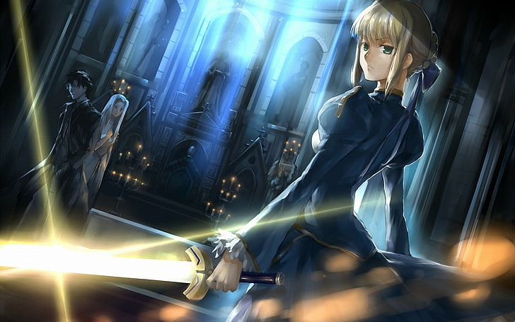 Fate Series, Fate/Zero, Irisviel Von Einzbern, Kiritsugu Emiya, HD wallpaper