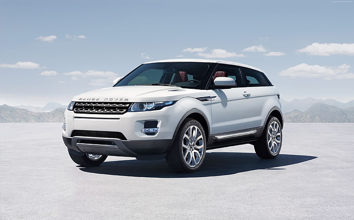 Range Rover Evoque, test drive, sports car, luxury cars, Ecoboost, HD wallpaper
