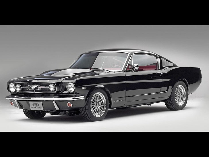 Hd Wallpaper Black Ford Mustang Coupe 1969 Ford Mustang Fastback Wallpaper Flare