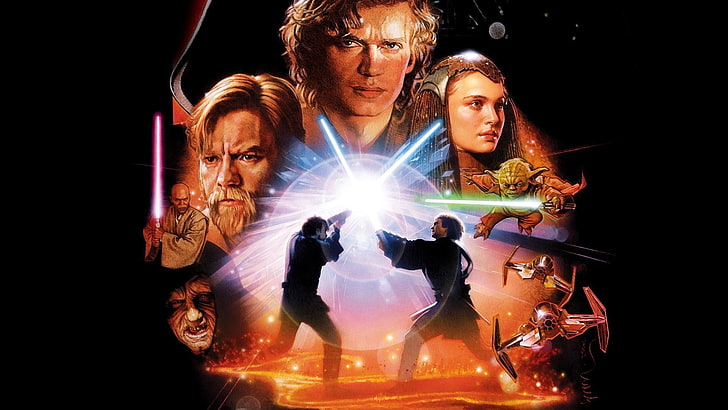 Hd Wallpaper Anakin Skywalker Movies Obi Wan Kenobi Padme Amidala Star Wars Wallpaper Flare