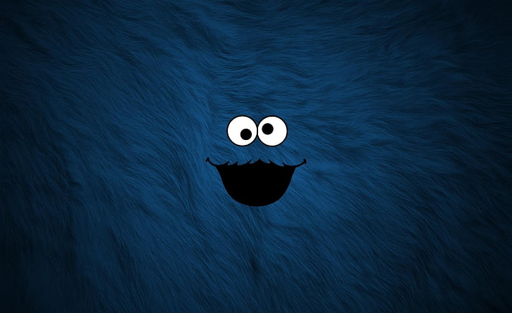 Cookie Monster Background, Cookie Monster digital wallpaper, Funny