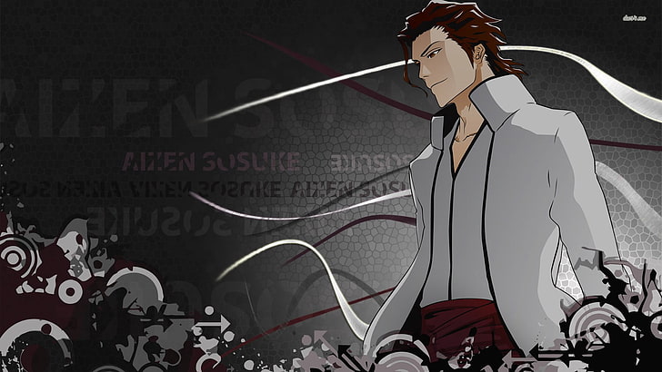 untitled, Sousuke Aizen, anime, Bleach, real people, sport, architecture, HD wallpaper