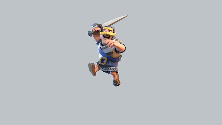 supercell, clash royale, games, 2016 games, full length, mid-air, HD wallpaper