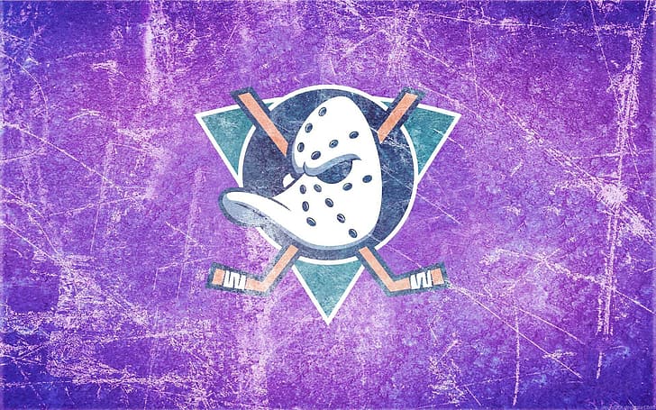 ice, emblem, duck, Anaheim Ducks, Mighty Ducks, the mighty ducks, HD wallpaper