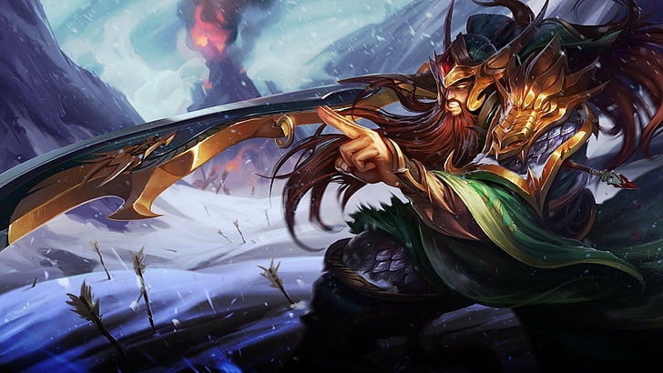 Video Game, League Of Legends, Sword, Tryndamere (League of Legends)