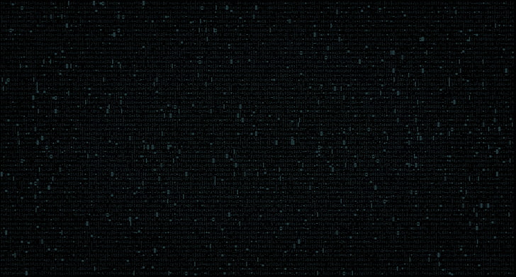 ASCII Art, Dark, minimalism, HD wallpaper