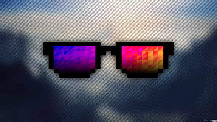 Pixel Art, Trixel, HD wallpaper