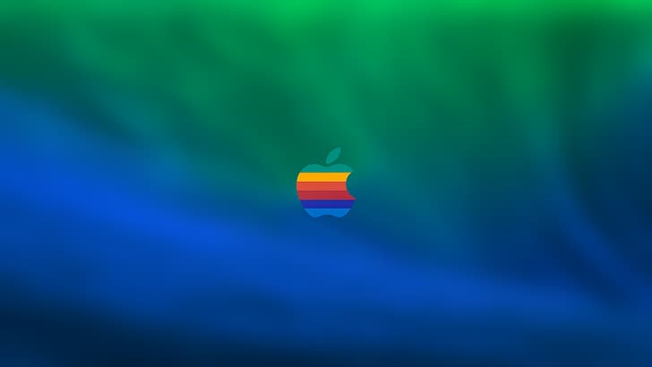 Apple Inc., Mac OS X, colorful, gradient, blurred