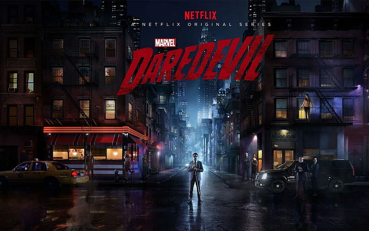 Daredevil, Charlie Cox, Marvel Comics, HD wallpaper