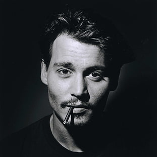 HD wallpaper: cigarette, actor, johnny | Wallpaper Flare