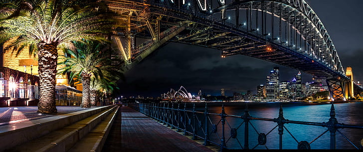 skyline, Sydney, ultrawide