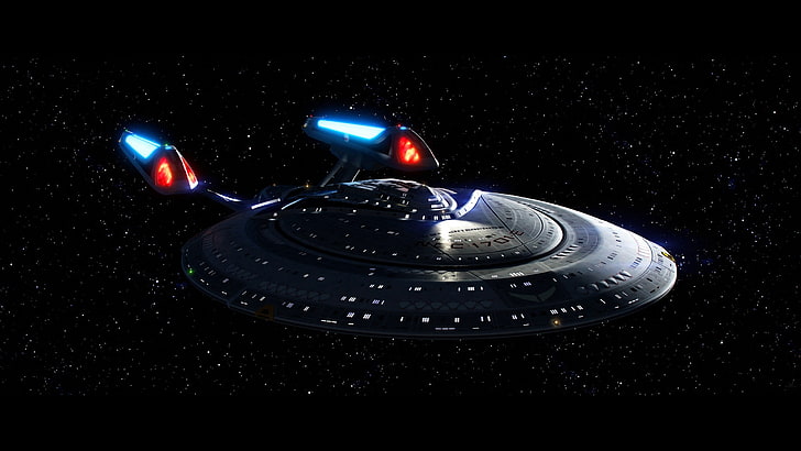 Star Trek USS Enterprise digital wallpaper, USS Enterprise (spaceship)