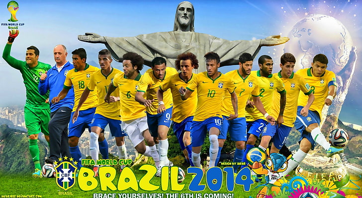 HD wallpaper: BRAZIL 2014, Brazil 2014 national team, Sports, Football,  world cup 2014 | Wallpaper Flare