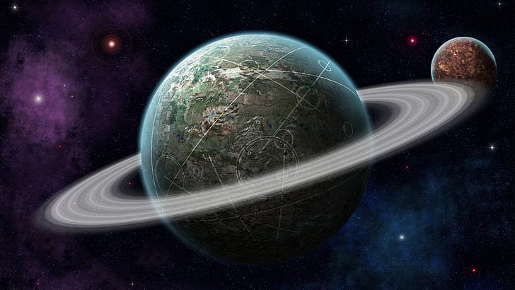 Sci Fi, Planetary Ring