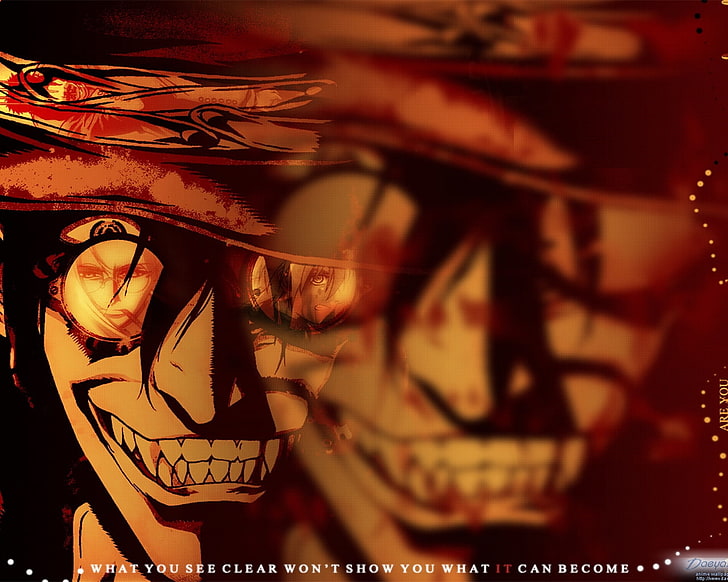 hellsing alucard vampires seras victoria 1280x1024  Anime Hellsing HD Art, HD wallpaper