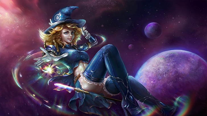 Lux-The Lady of Luminosity-character splash-League of Legends-Wallpaper HD-1920×1080