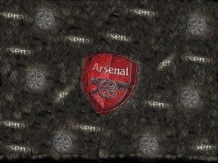 Arsenal logo, Arsenal Fc, Arsenal London, gunners, Rustic, simple, HD wallpaper