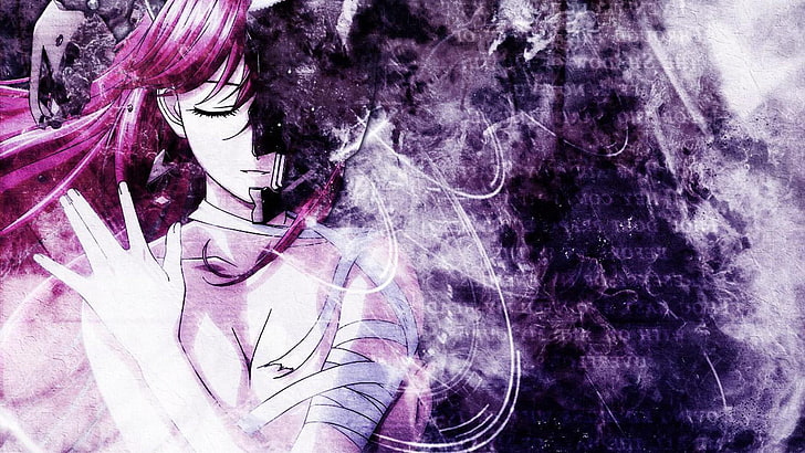 elfenlied, elfen lied, one person, young adult, digital composite, HD wallpaper