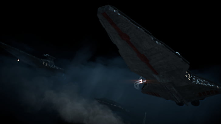 Star Wars, Star Wars Battlefront II (2017), Missile, Venator-class Star Destroyer, HD wallpaper