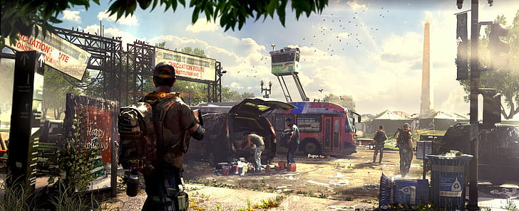 tom clancys the division 2, 2019 games, hd, 4k, 5k, 8k, HD wallpaper