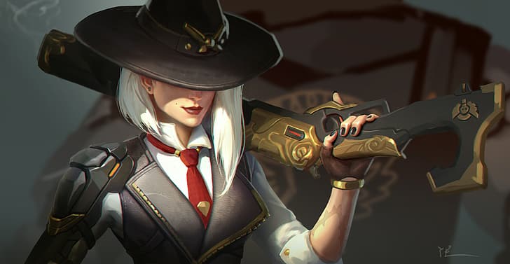Overwatch Ashe Wallpapers  Wallpaper Cave