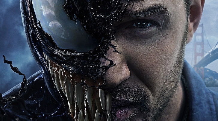 Venom Superhero Movie Tom Hardy, Venom digital wallpaper, Movies