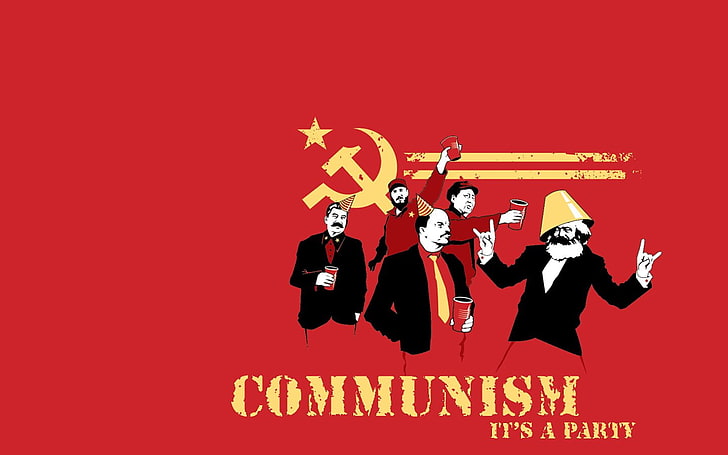 Man Made, Communism, Fidel Castro, Joseph Stalin, Karl Marx, HD wallpaper