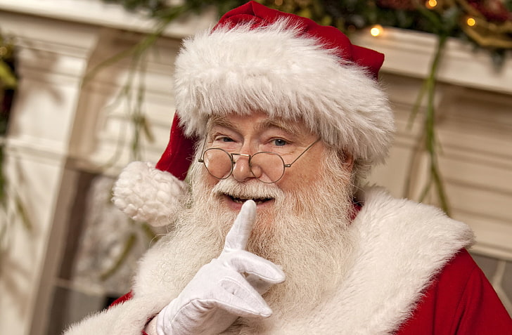 Santa Claus costume, holiday, Christmas, New year, holidays, Happy New Year