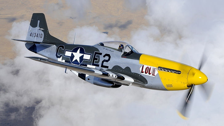 Military Aircrafts, North American P-51 Mustang, HD wallpaper