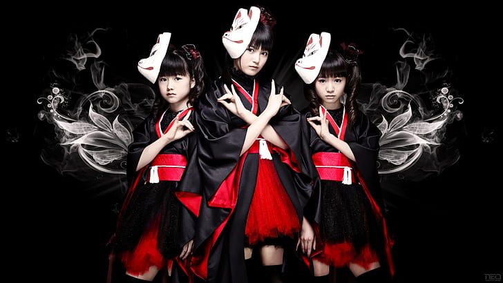 Babymetal, Japanese girls group 04, HD wallpaper