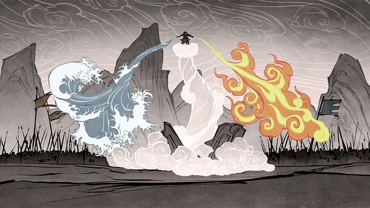 The Last Air Bender artwork, The Legend of Korra, Wan (Legend of Korra), HD wallpaper