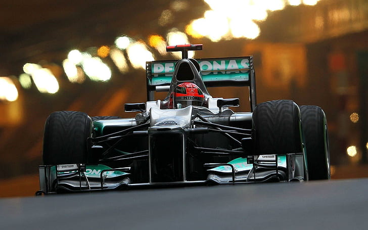 F1 Mercedes Petronas, cars, HD wallpaper