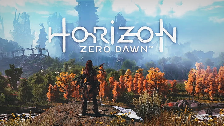 Horizon Zero Dawn wallpaper, Horizon: Zero Dawn, PlayStation 4, HD wallpaper