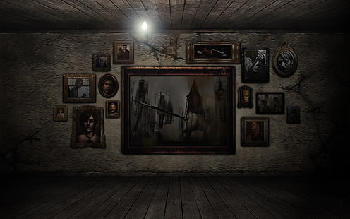 HD wallpaper: gray door with chains, the door, horror, game, Silent Hill 4 - Wallpaper Flare
