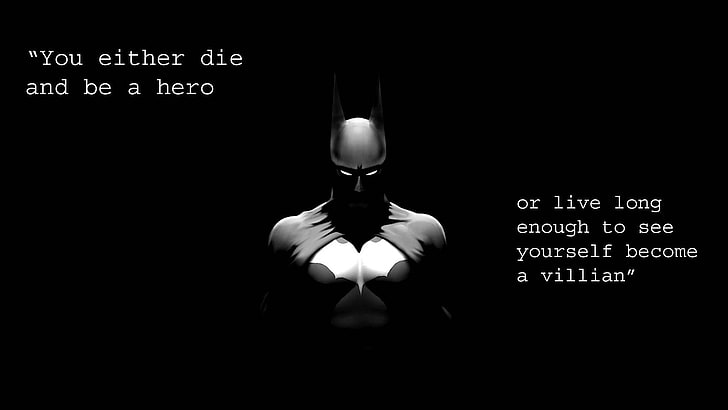 Batman photo screenshot, comics, Bruce Wayne, text, one person, HD wallpaper