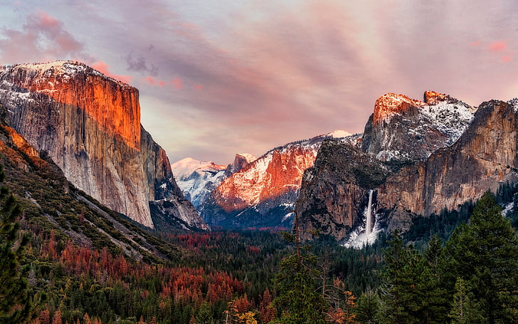 El Capitan Yosemite Valley 4K, mountain, scenics - nature, beauty in nature, HD wallpaper