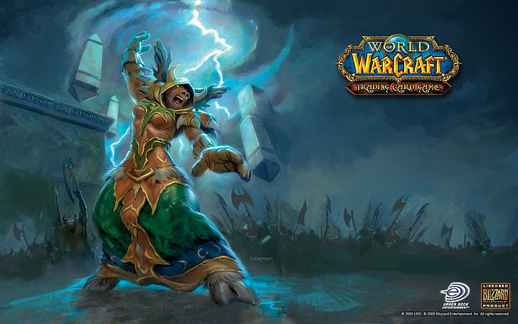 Warcraft, World Of Warcraft, Druid, Lightning, Shaman, Tauren (World Of Warcraft)