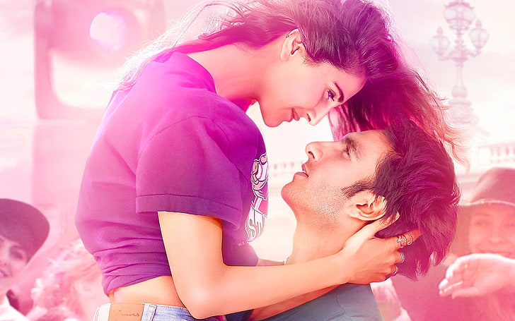Befikre Pink Romance, women's blue T-shirt, Movies, Bollywood Movies