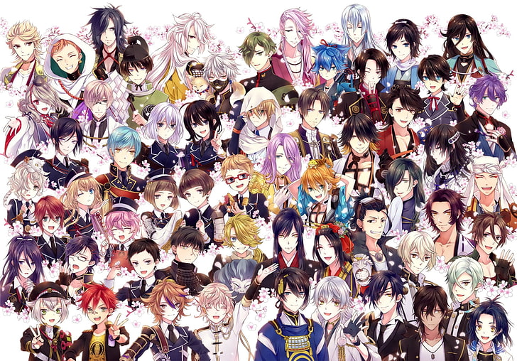 HD wallpaper: Anime, Touken Ranbu, Shishiou (Touken Ranbu), Shokudaikiri  Mitsutada | Wallpaper Flare