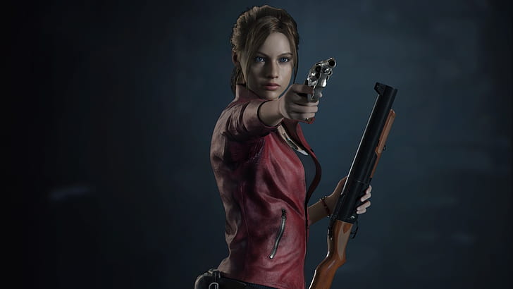 Claire Redfield, Resident Evil 2, video games, HD wallpaper